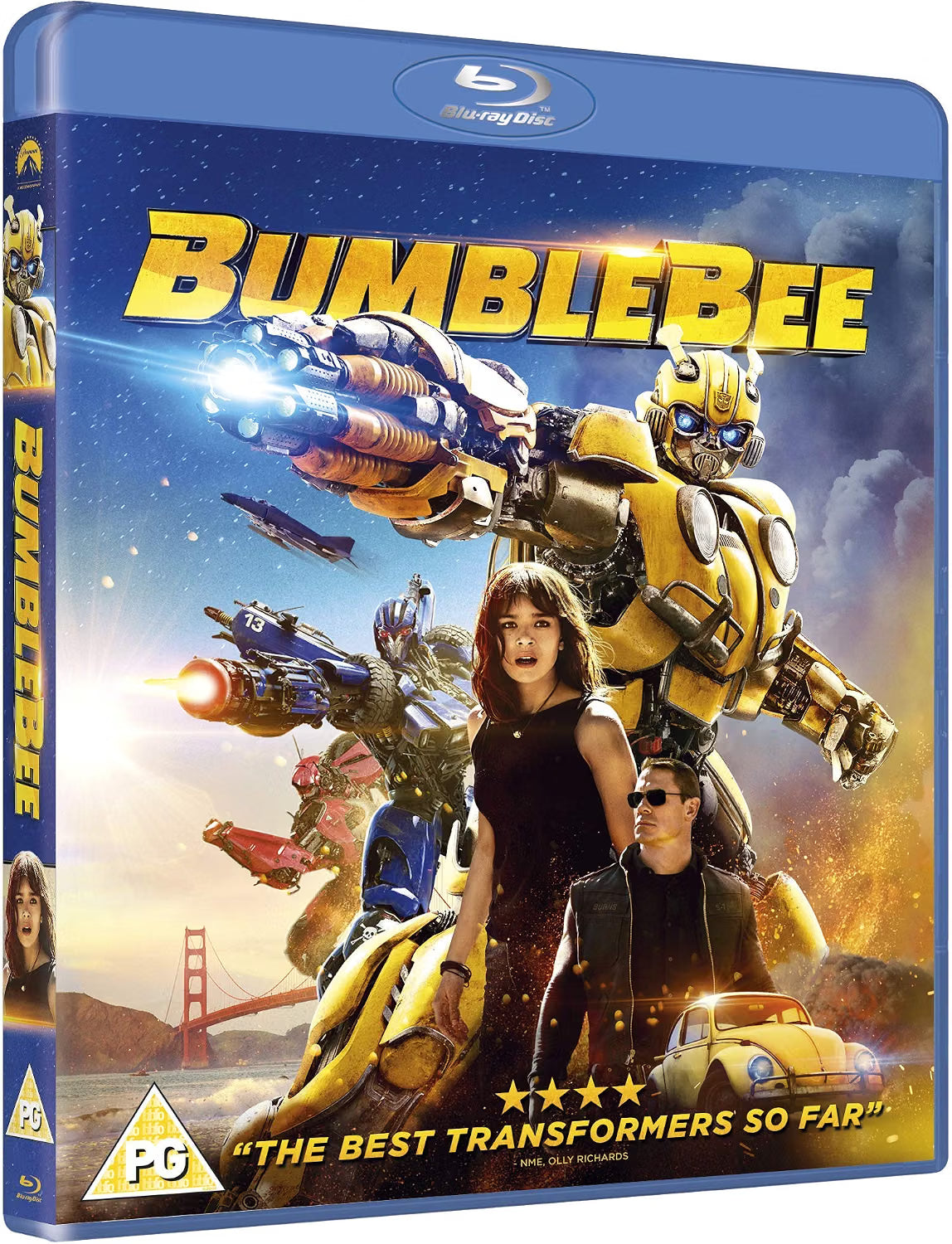 Bumblebee Blu-ray Transformers Sci-Fi Action Adventure Hailee Steinfeld 2018