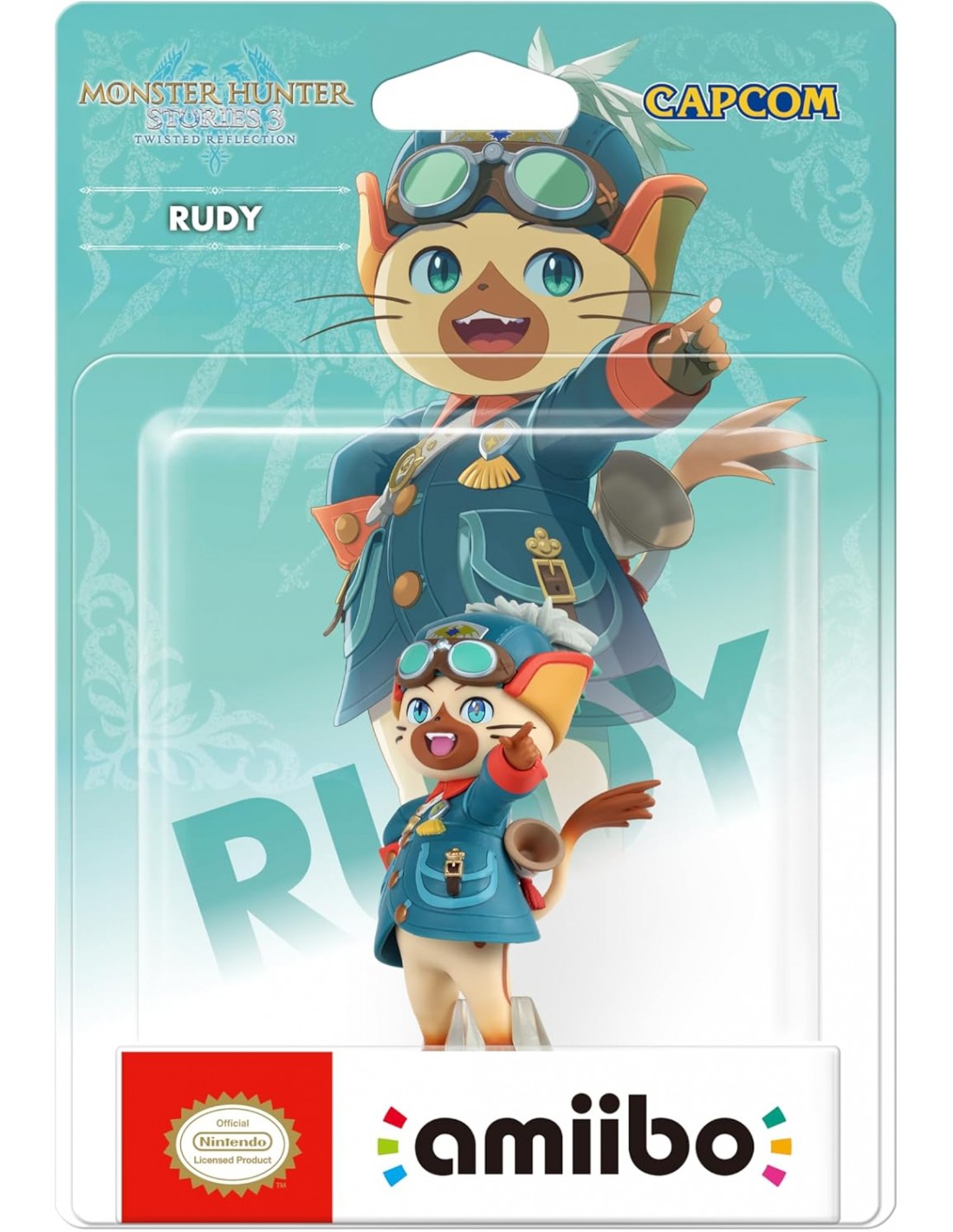 Rudy Amiibo Collectible Figure Capcom / Nintendo