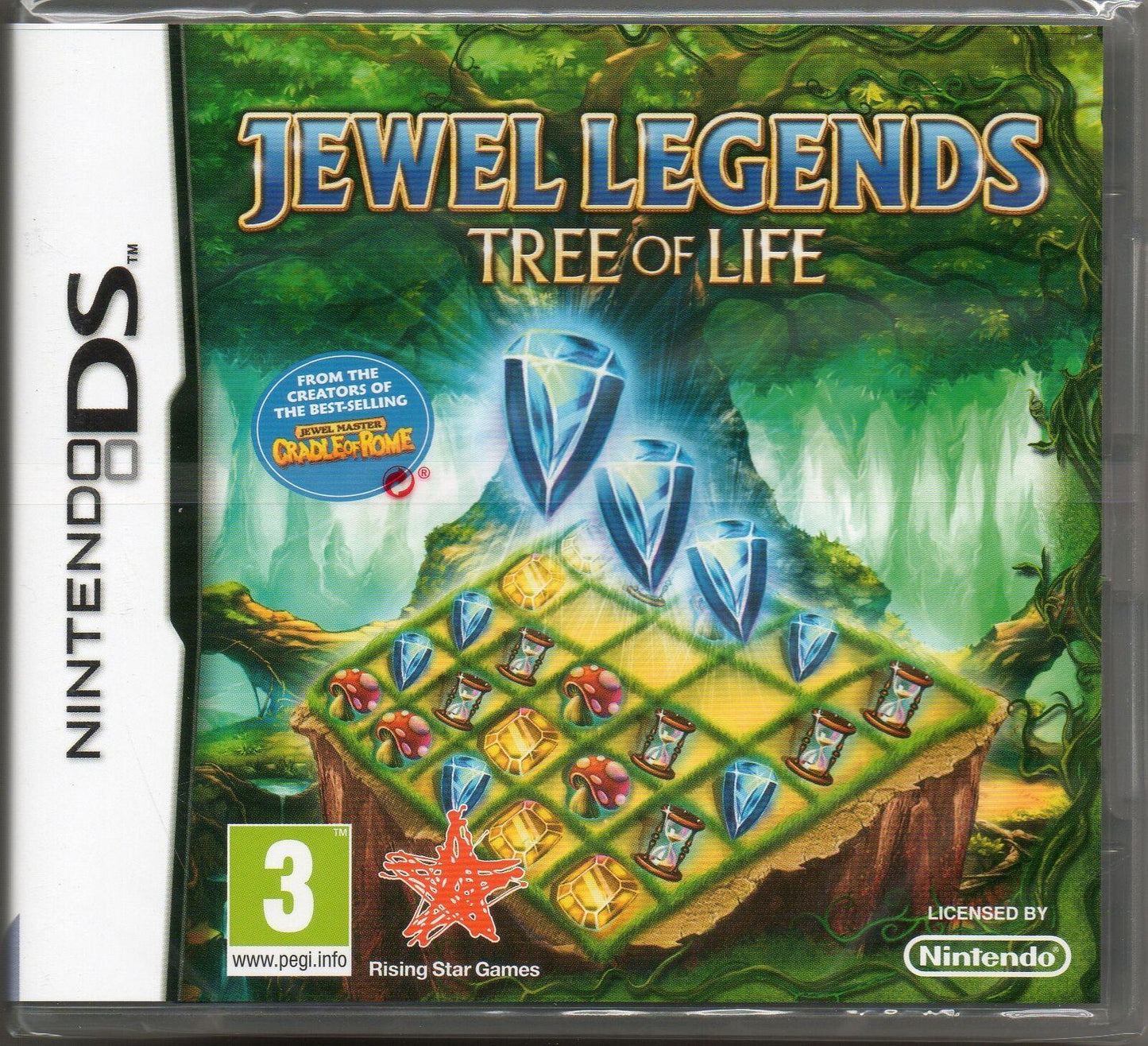 Jewel Legends: Tree of Life  – Nintendo DS Puzzle Match 3 Game