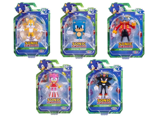 Sonic the Hedgehog 35th Anniversary 2.5 Inch Scale Figure Jakks Pacific