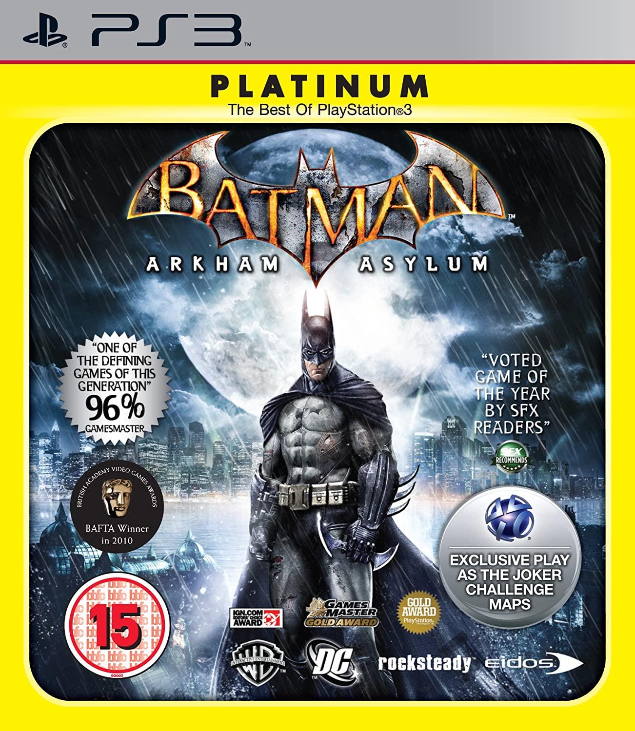 Batman: Arkham Asylum – PlayStation 3 Action Adventure Eidos Interactive