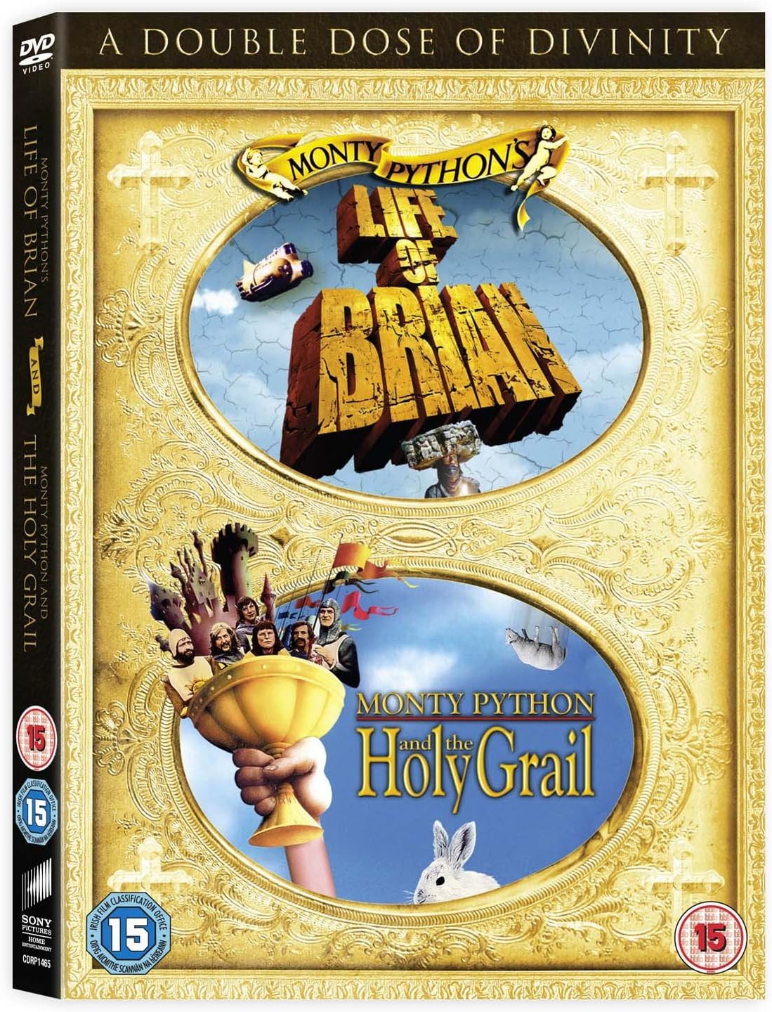 Monty Python And The Holy Grail & Life of Brian – DVD Comedy Film Double Pack