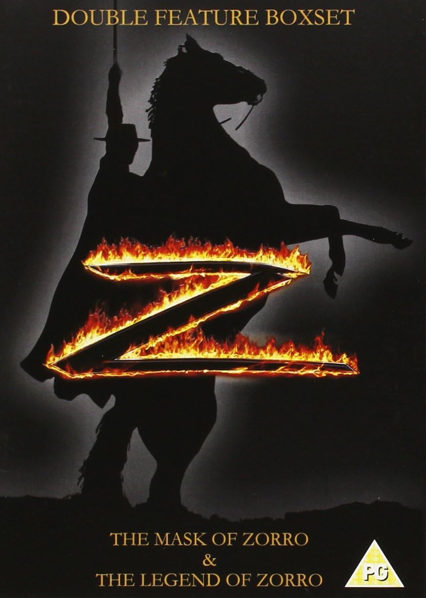 The Mask of Zorro & The Legend of Zorro – DVD Action Adventure Film