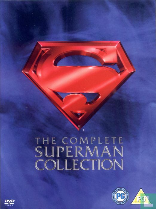 The Complete Superman Collection – DVD Superhero Action Christopher Reeve Warner Bros Box Set
