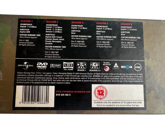 The A Team: The Ultimate Collection DVD Box Set Action Adventure Movie DVD