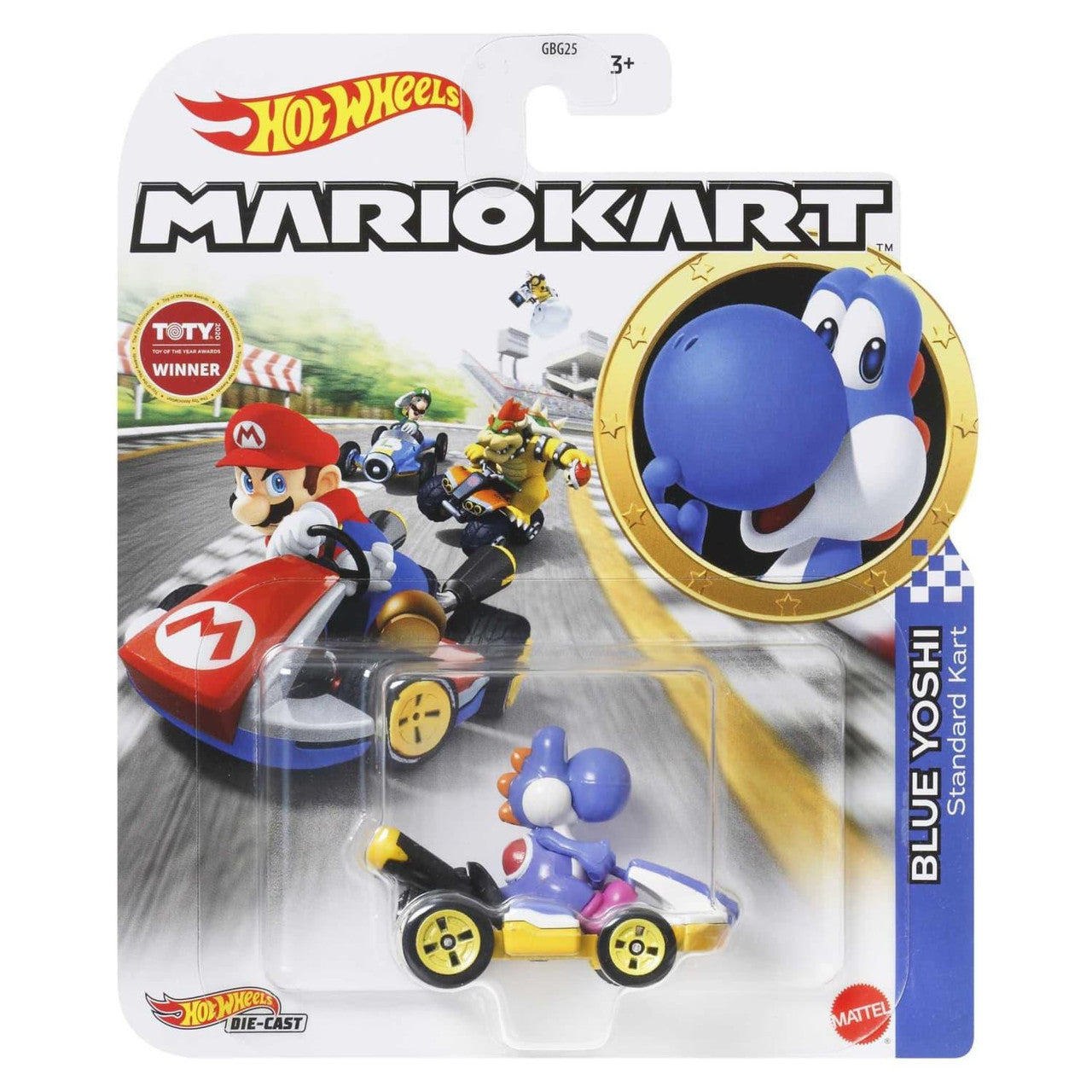Hot Wheels Mario Kart – Standard Kart Die Cast Toy Vehicle