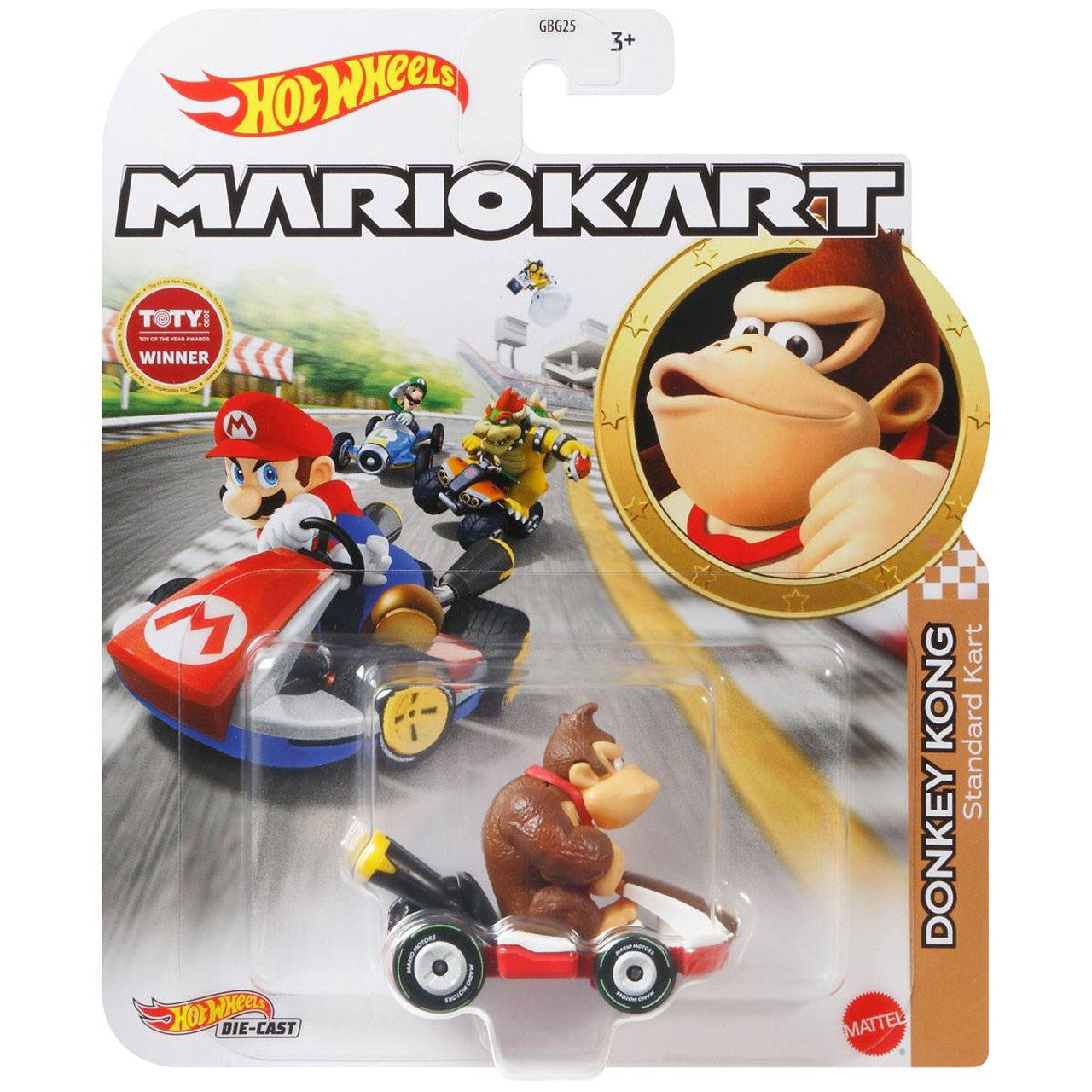 Hot Wheels Mario Kart – Standard Kart Die Cast Toy Vehicle