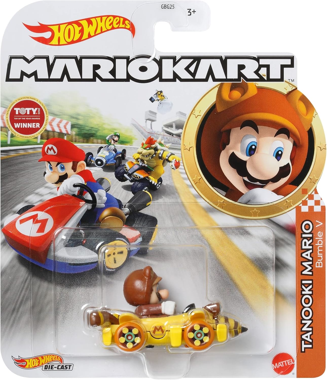 Hot Wheels Mario Kart – Standard Kart Die Cast Toy Vehicle