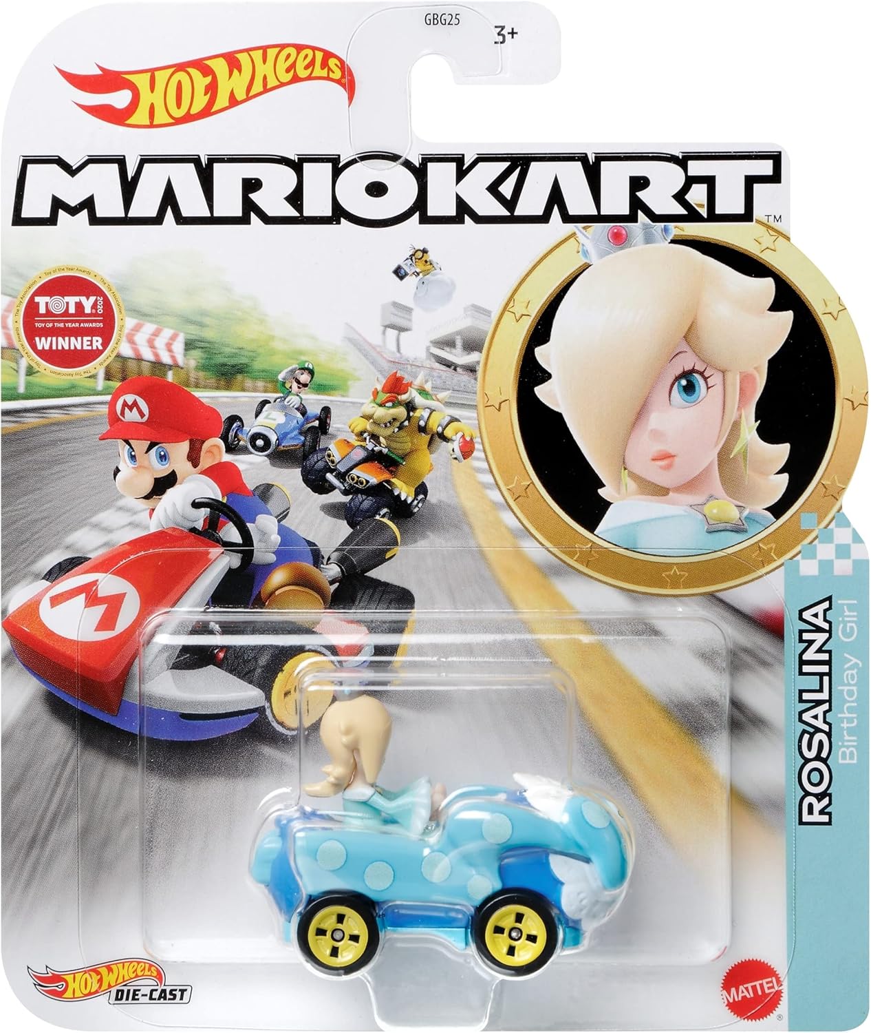 Hot Wheels Mario Kart – Standard Kart Die Cast Toy Vehicle