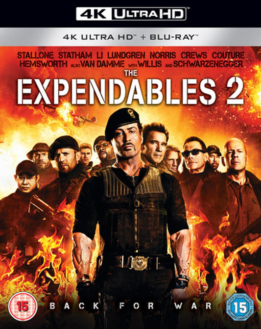 The Expendables 2 4K Ultra HD Action Movie