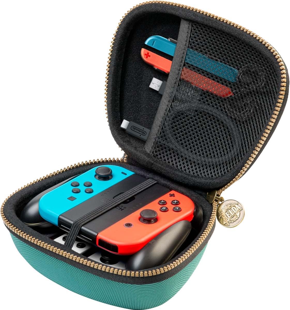 Nintendo Switch - Big Ben Gaming Case for Zelda Controller - Green