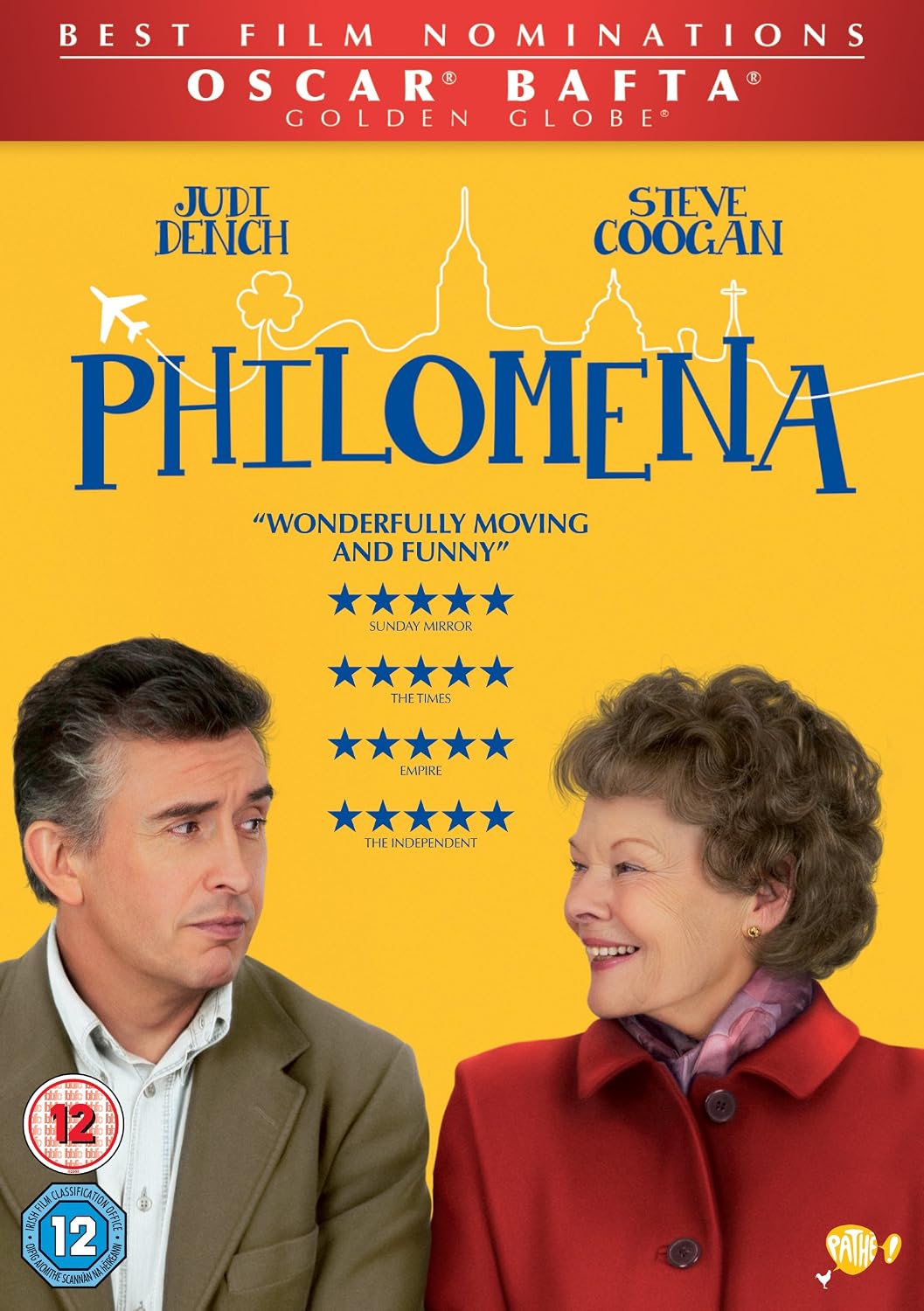 Philomena DVD 2013 Judi Dench Steve Coogan Drama True Story BBC Films