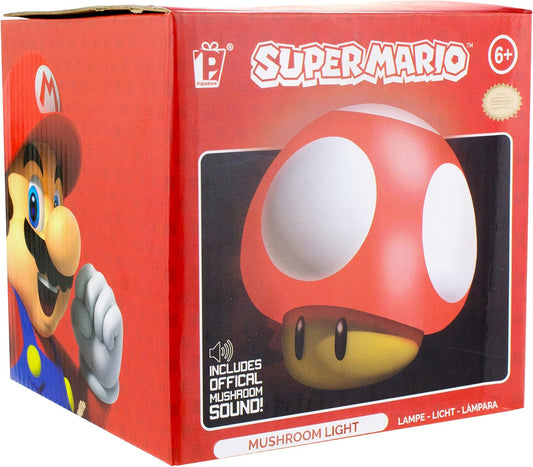 Super Mario Brothers Mushroom Figure Light Officially Licensed With Sound