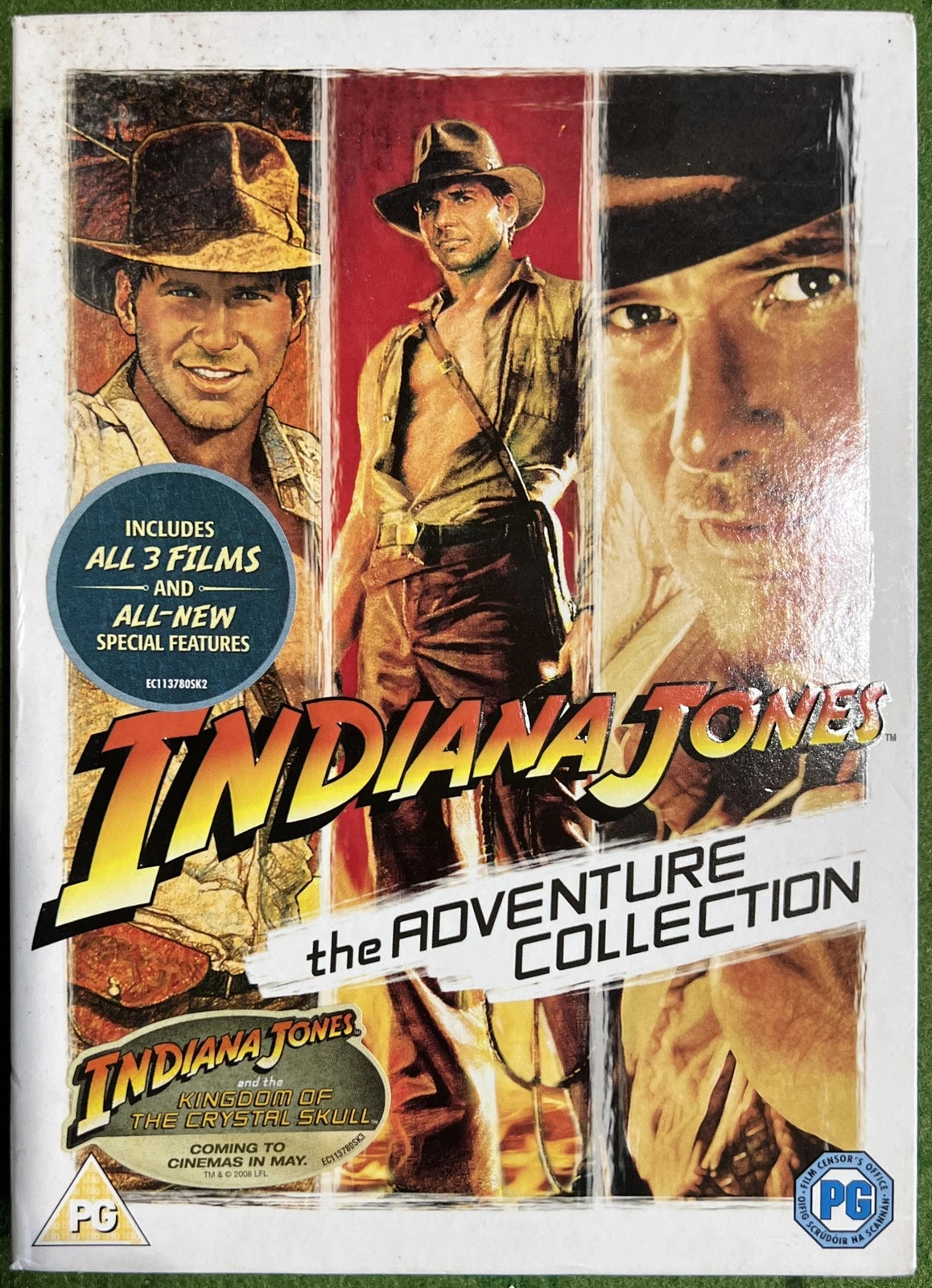 Indiana Jones The Adventure Collection – DVD Action Adventure Film Harrison Ford Paramount
