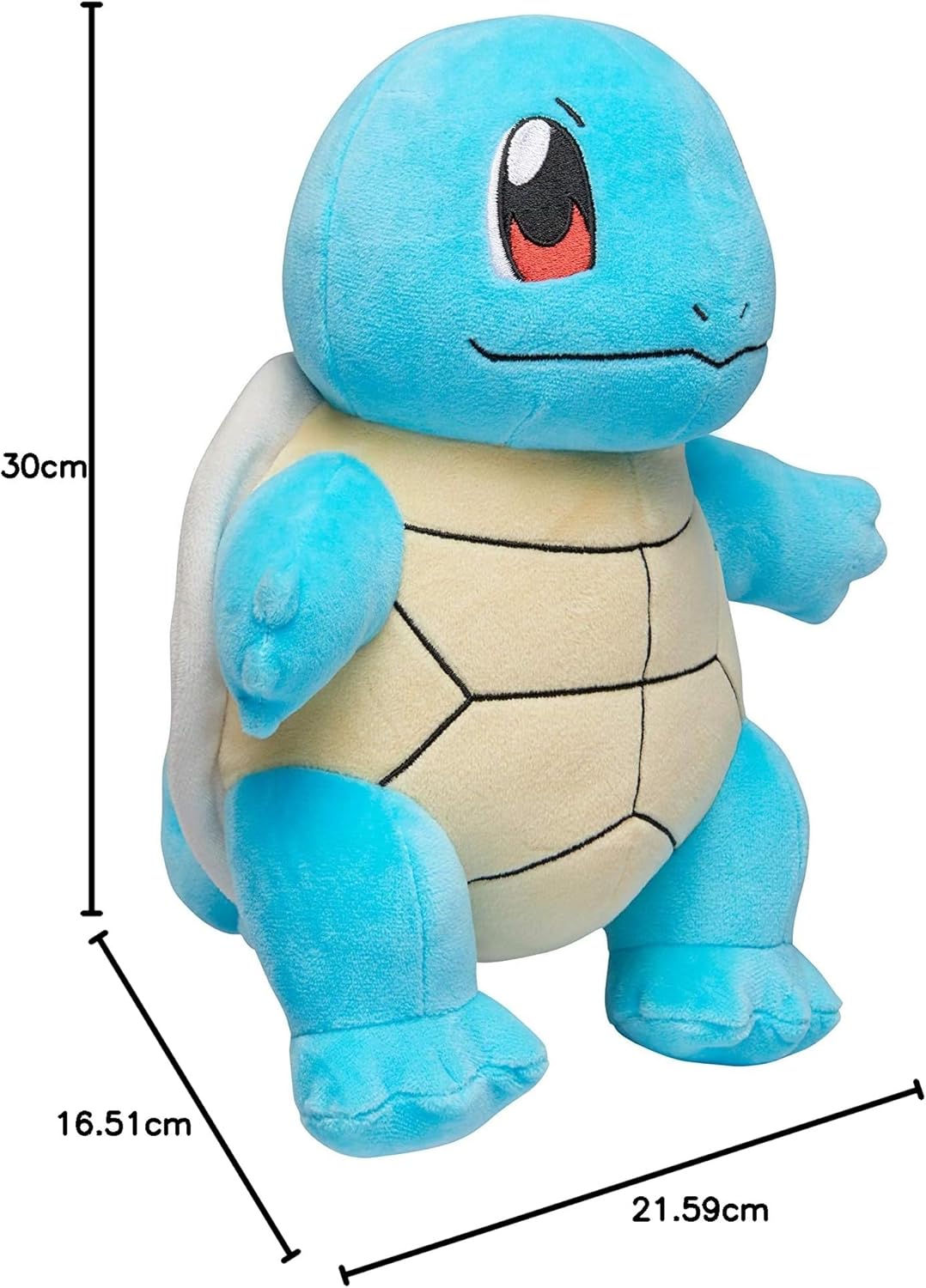 Pokémon 12 Inch Squirtle Plush Collectible Soft Toy Jazwares