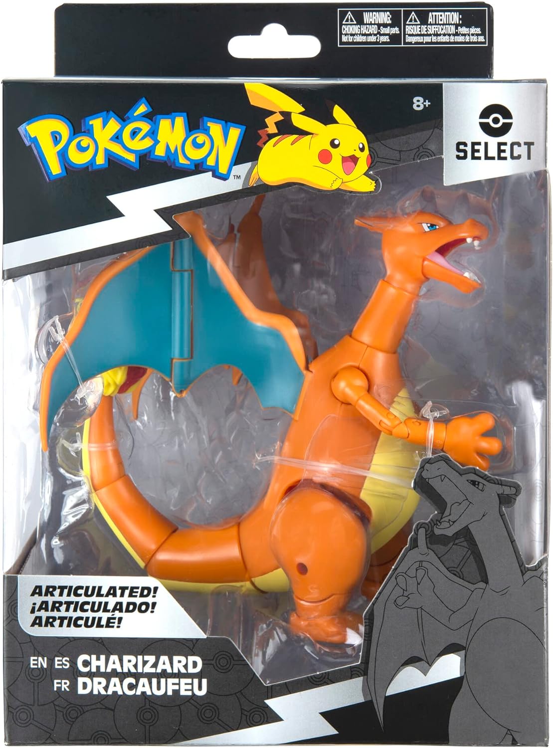 Pokémon Select 6 Inch Articulated Figure Charizard