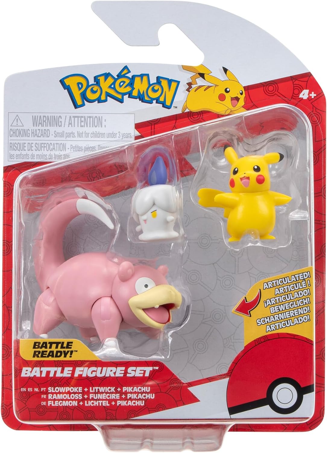 Pokémon 3 pack Battle Figure