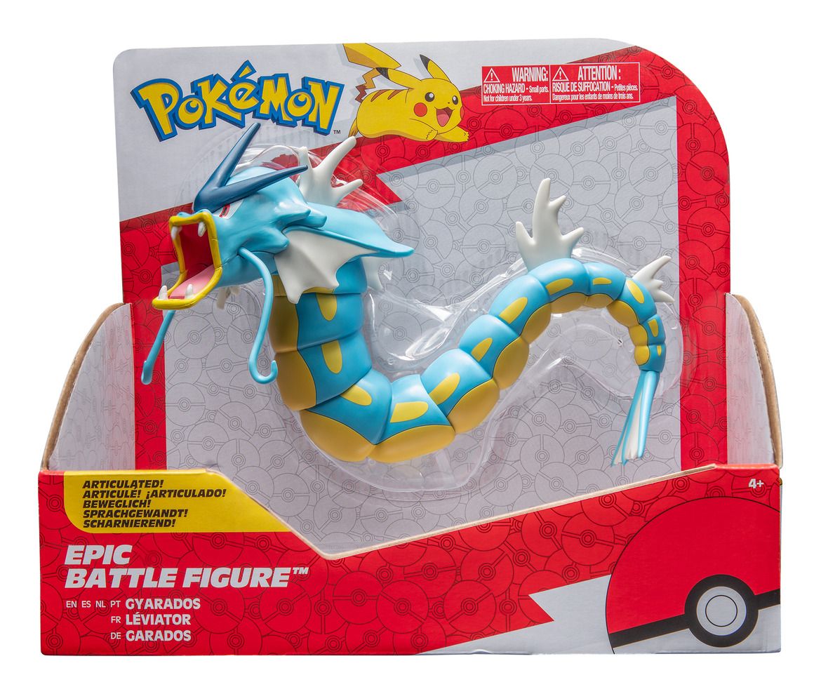 Pokémon Epic Battle Figure Gyarados Wave Collectible Figures Jazwares
