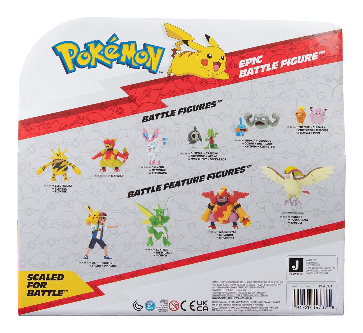 Pokémon Epic Battle Figure Gyarados Wave Collectible Figures Jazwares