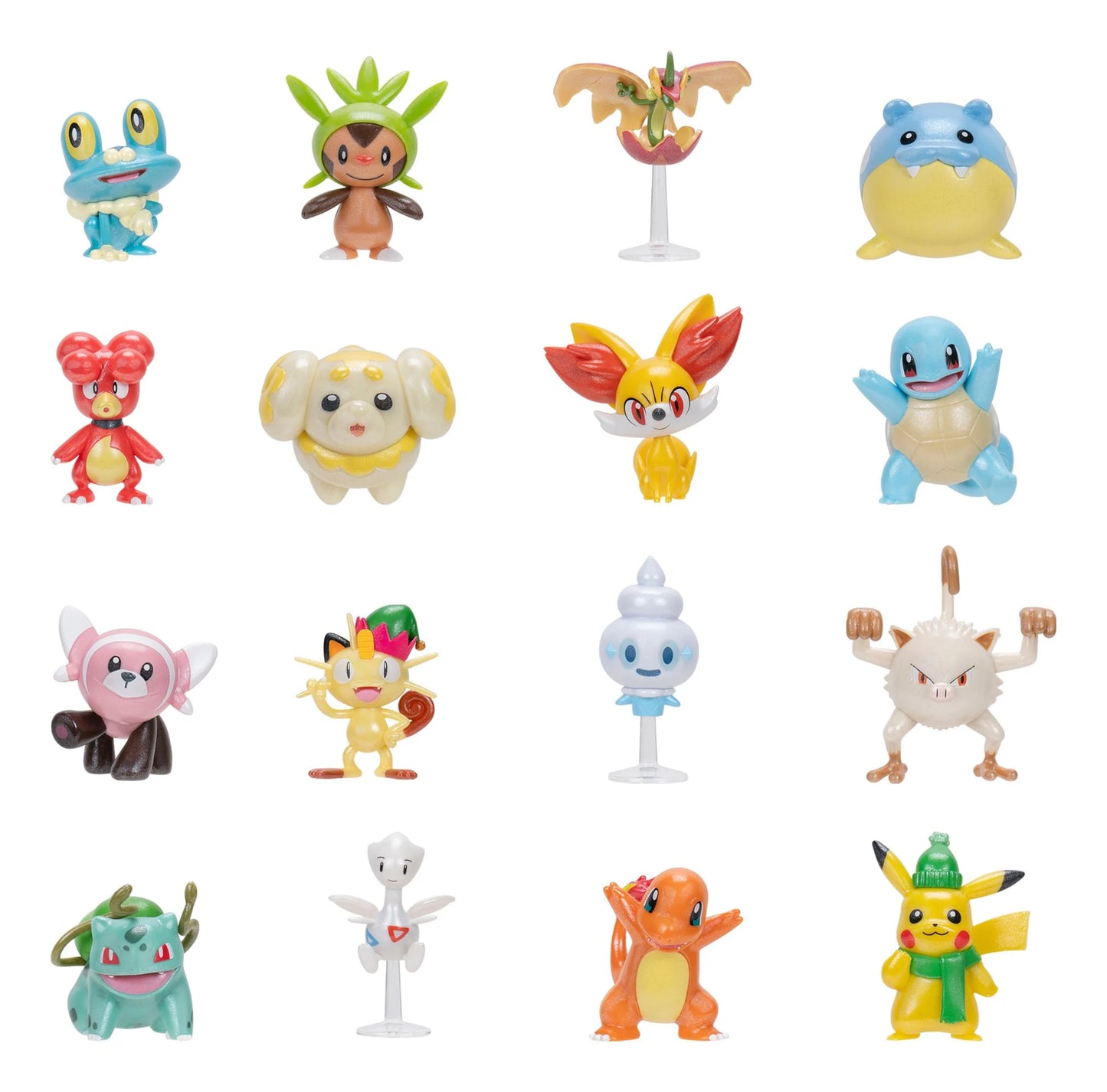 Pokémon 24 Day Xmas Advent Calendar with 16 2 Inch Battle Figures