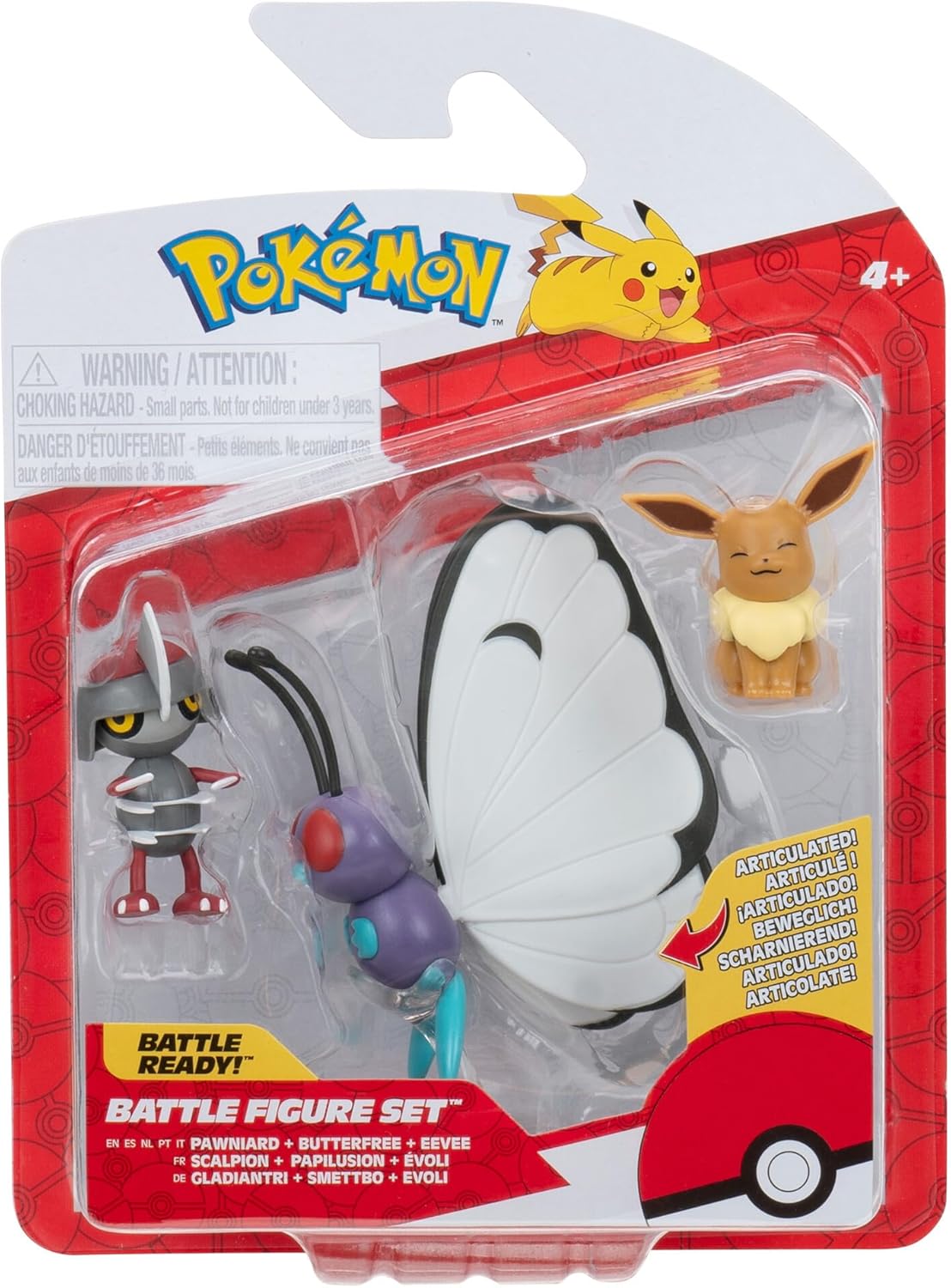 Pokémon 3 pack Battle Figure