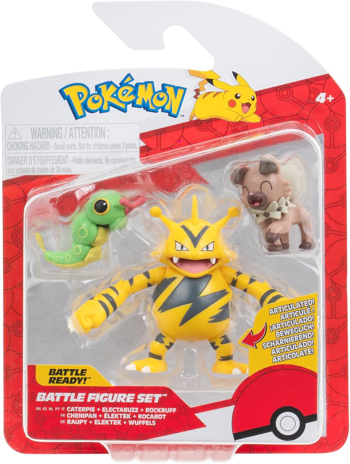 Pokémon 3 pack Battle Figure
