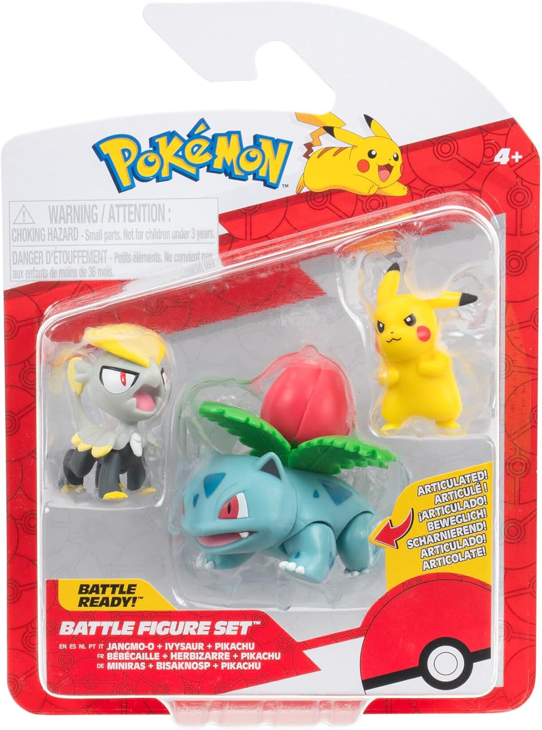 Pokémon 3 pack Battle Figure