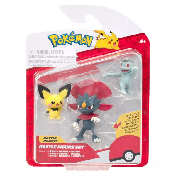 Pokémon 3 pack Battle Figure