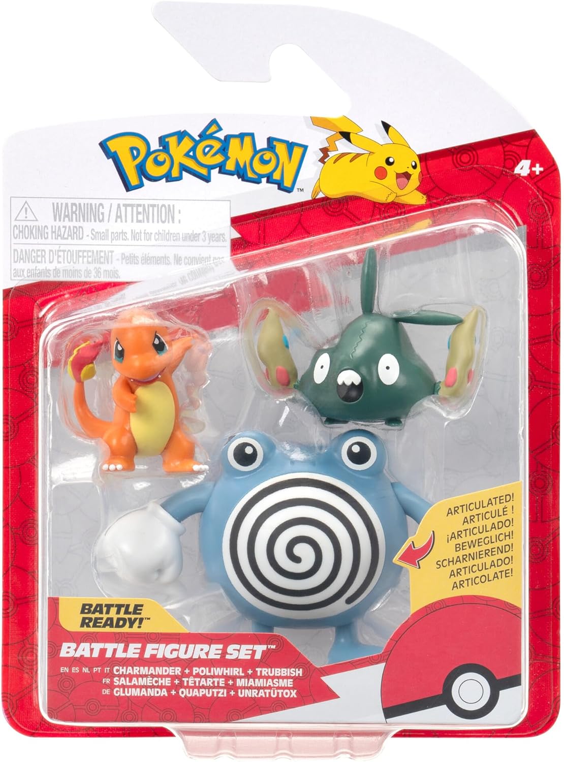 Pokémon 3 pack Battle Figure