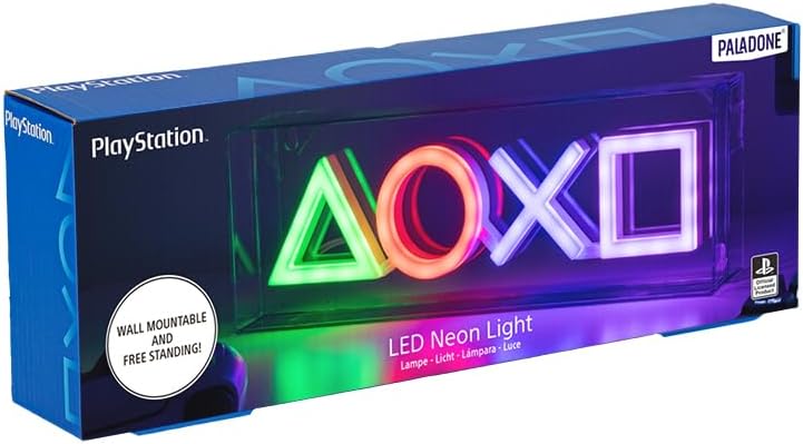 PlayStation Icons LED Neon Light Officially Licensed Light Sign