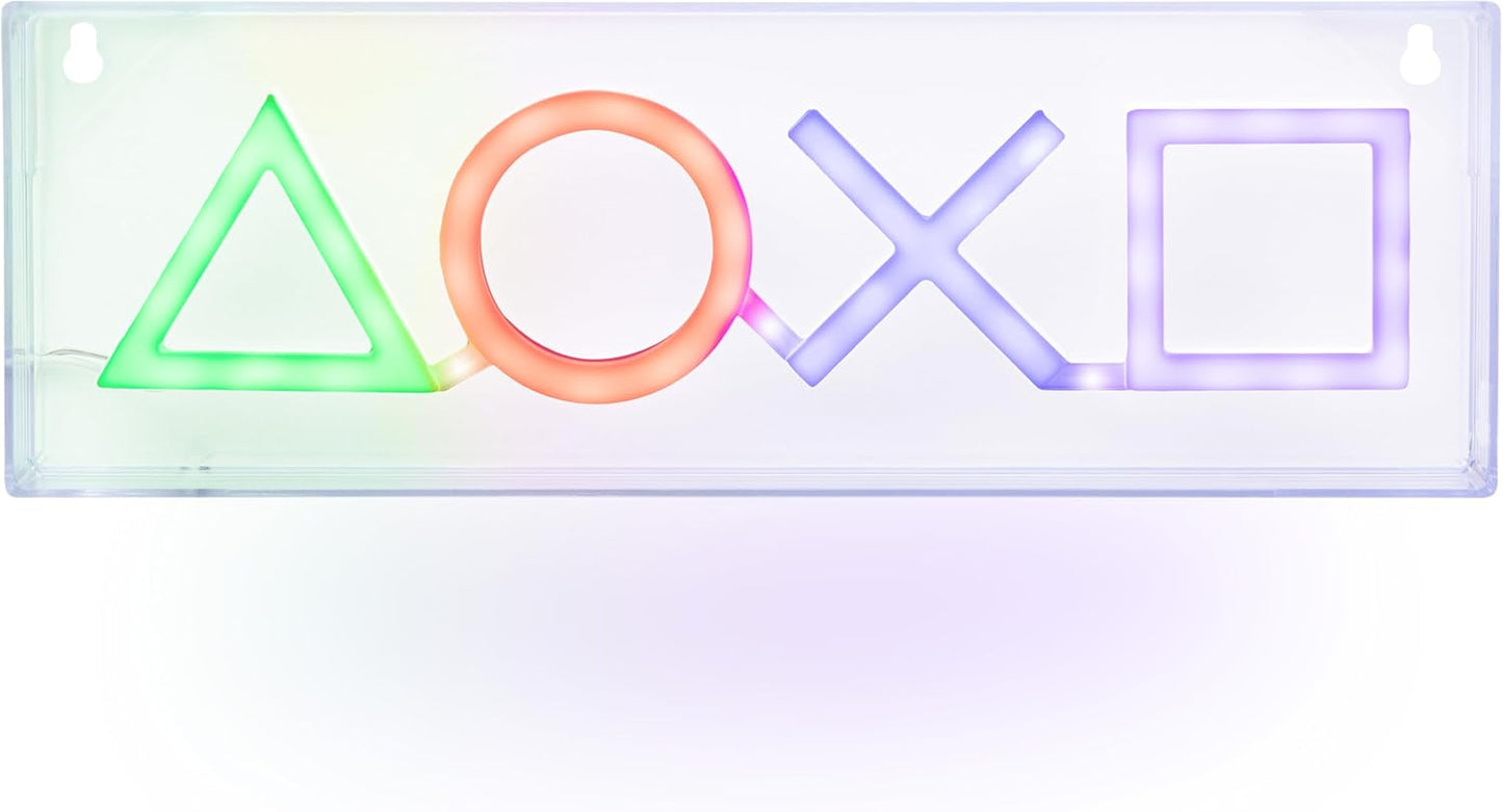 PlayStation Icons LED Neon Light Officially Licensed Light Sign