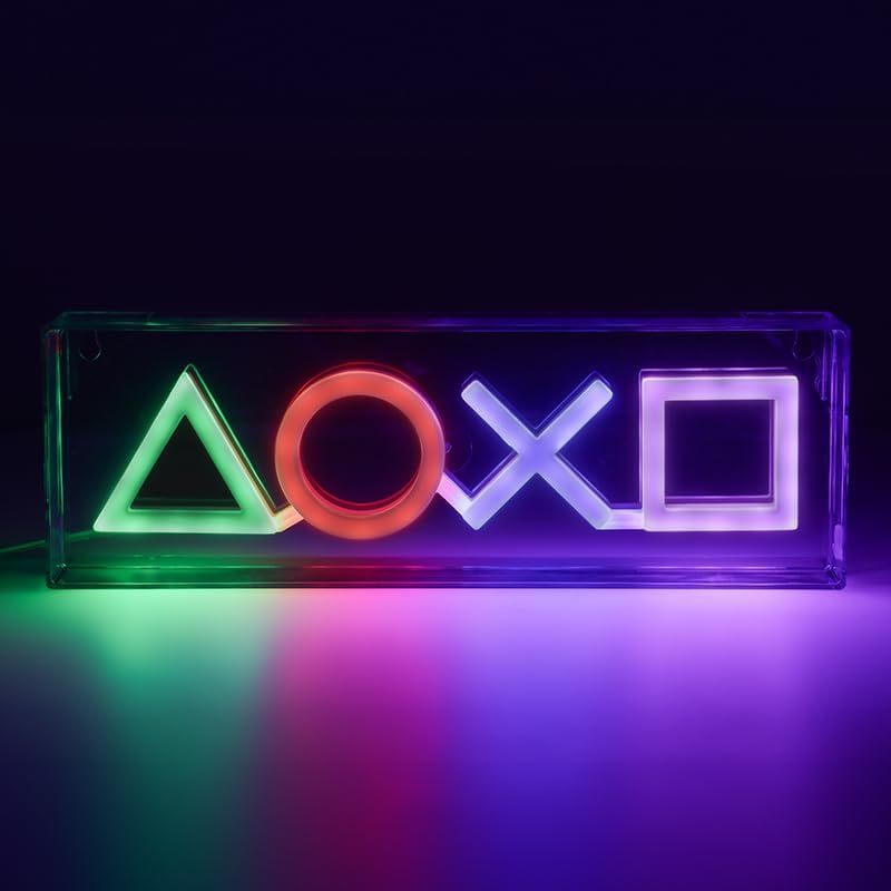 PlayStation Icons LED Neon Light Officially Licensed Light Sign