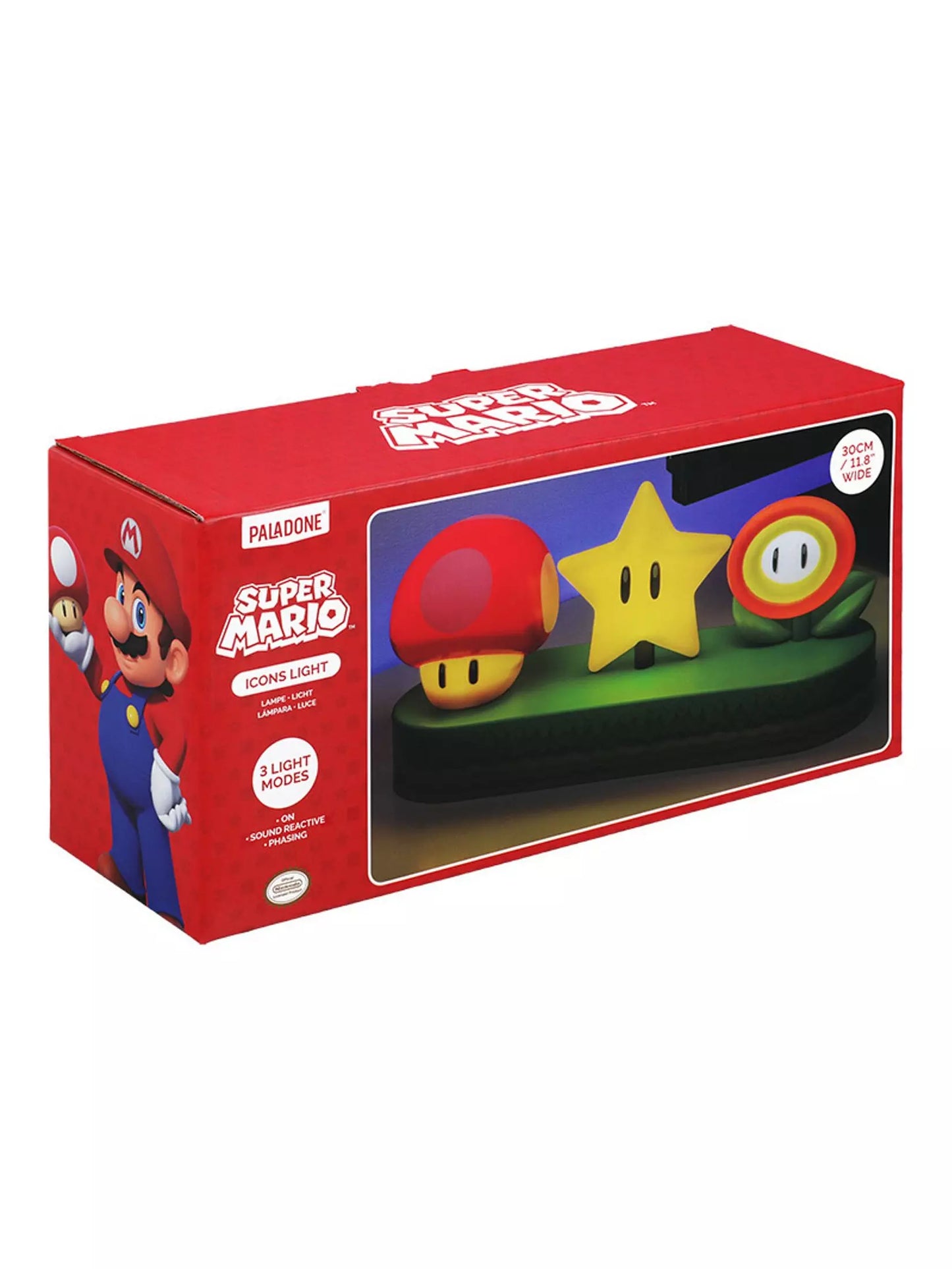 Super Mario Icon Light Officially Licensed Mario Brothers Desk Light Platform
