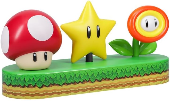 Super Mario Icon Light Officially Licensed Mario Brothers Desk Light Platform