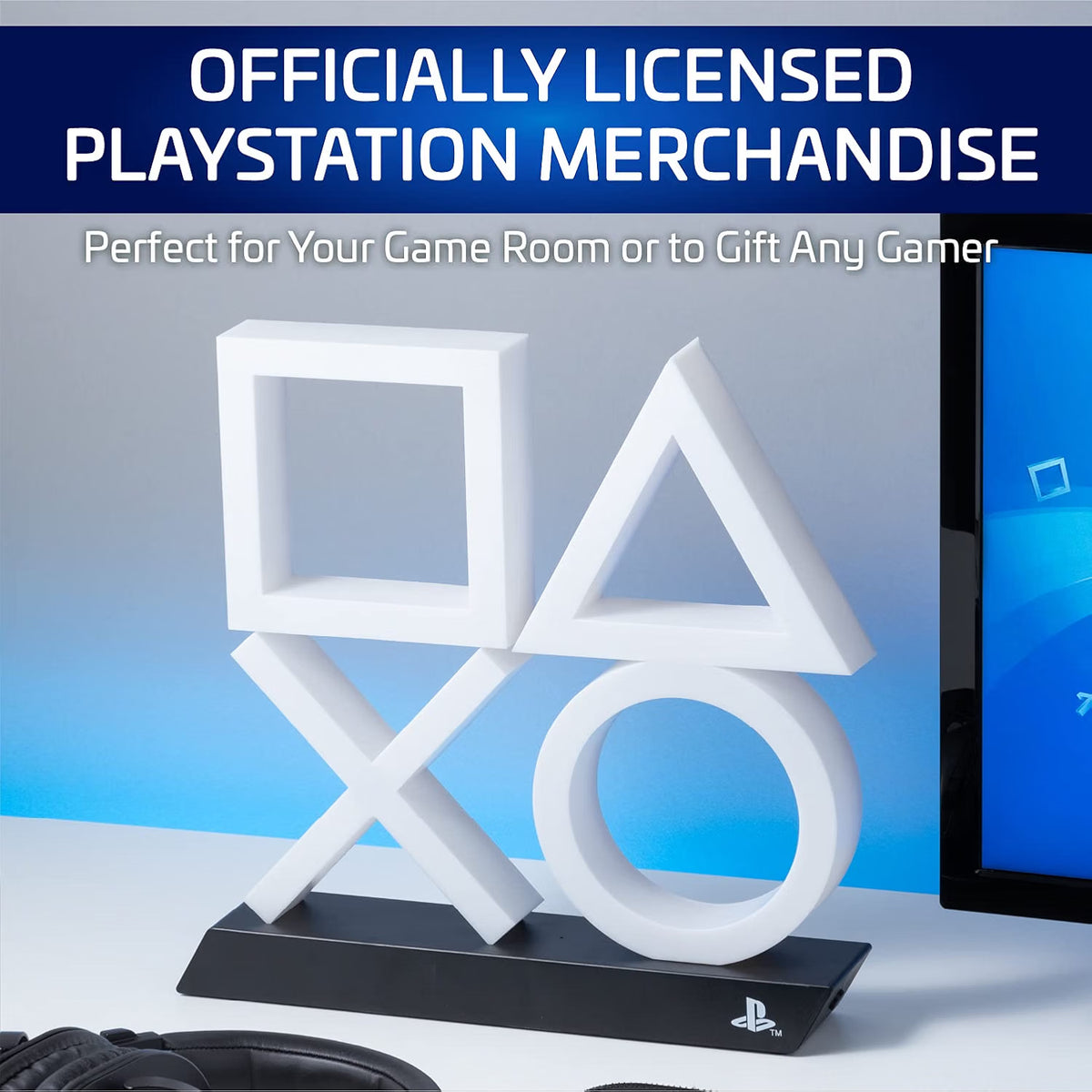 PlayStation Paladone Icons Light XL Blue Official Licensed Merchandise PS5