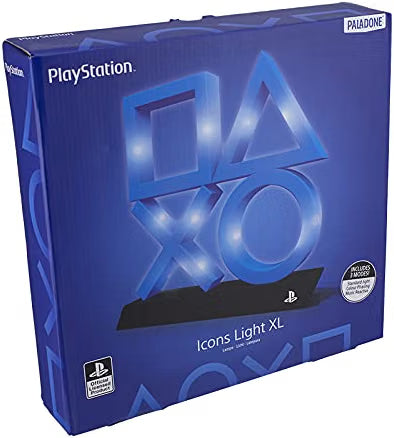 PlayStation Paladone Icons Light XL Blue Official Licensed Merchandise PS5