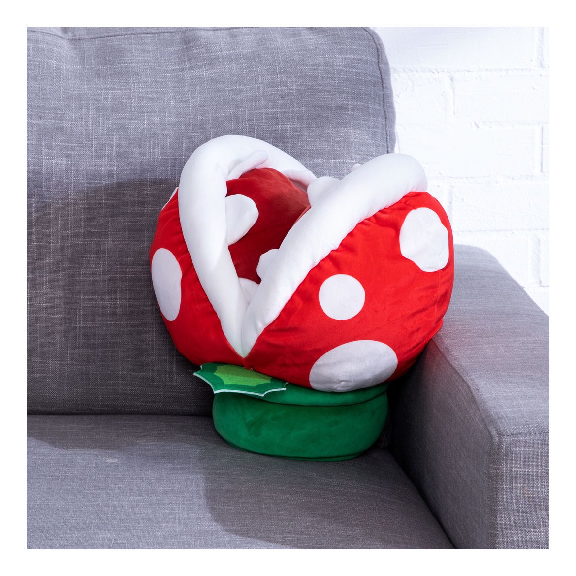 Club Mocchi Mocchi Super Mario Piranha Mega Plush – Large Soft Toy