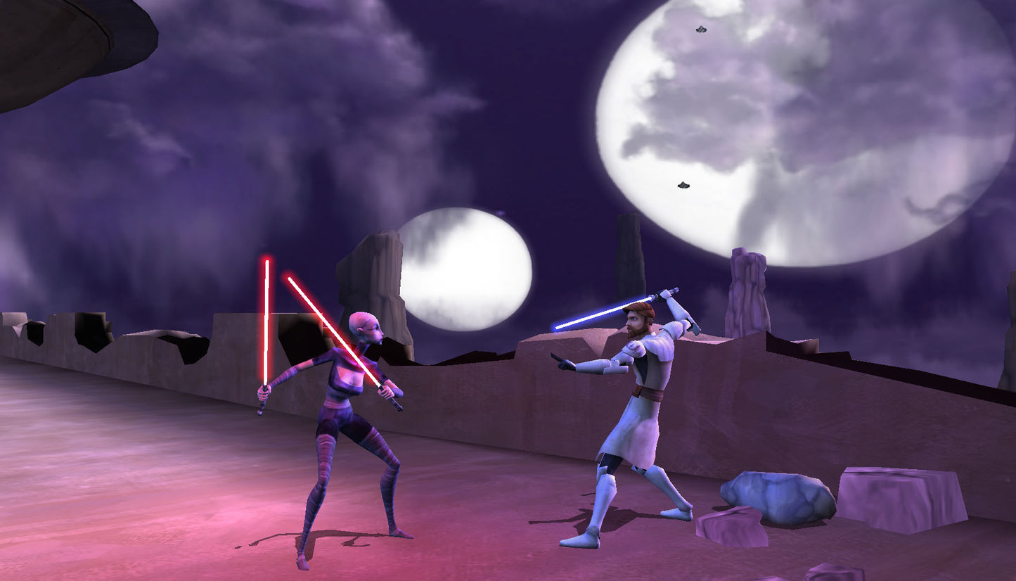 Star Wars The Clone Wars Lightsaber Duels – Nintendo Wii Action Game LucasArts
