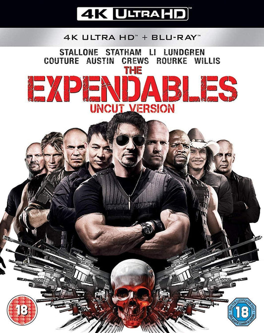 The Expendables 4K Ultra HD Action Movie